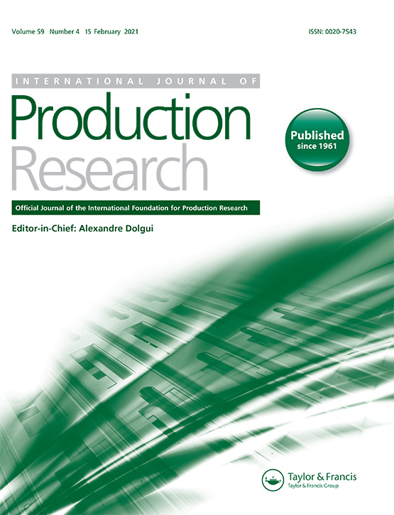 Cover image of International Journal of Production Research