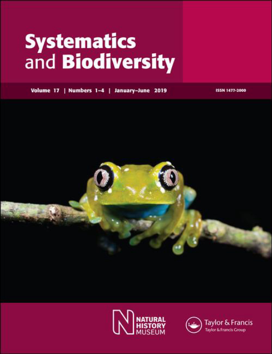 Cover image of Systematics and Biodiversity