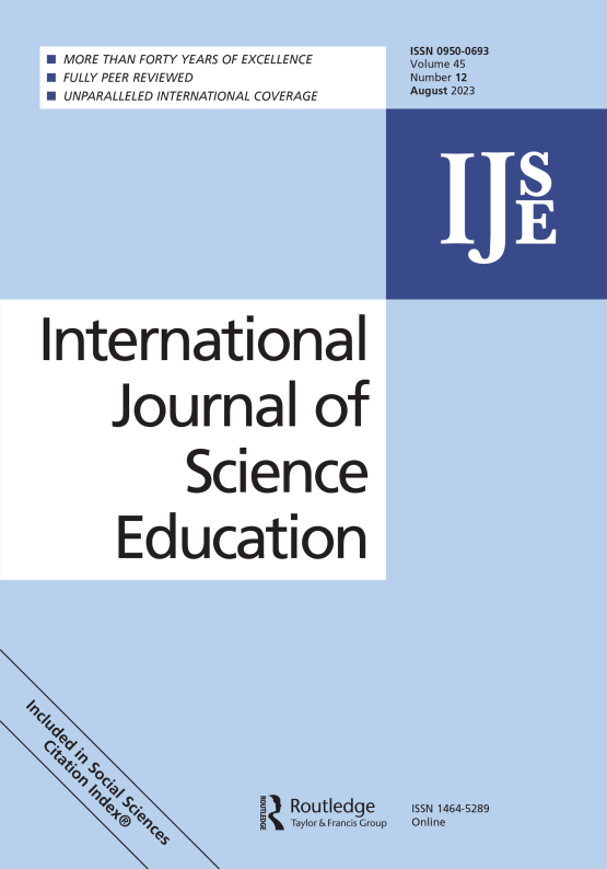 Cover image - International Journal of Science Education