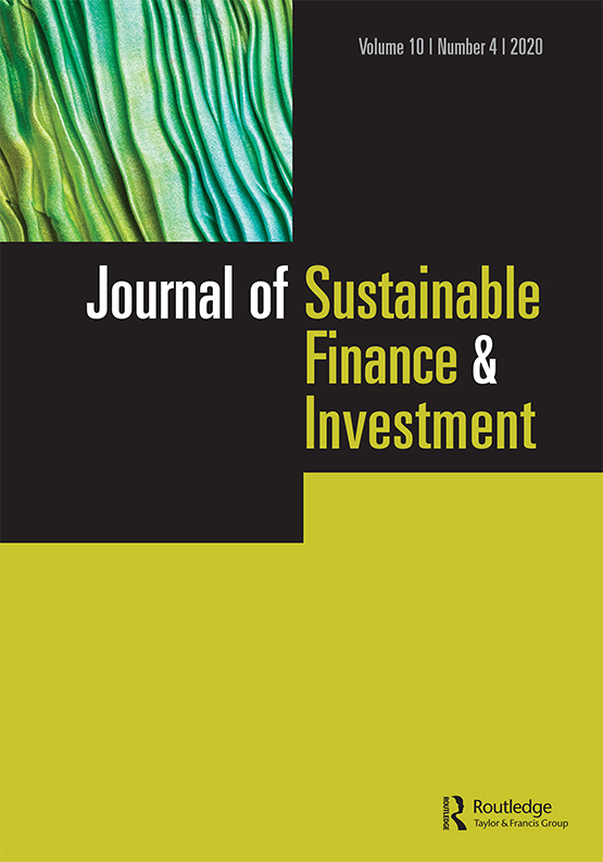 Cover image of Journal of Sustainable Finance & Investment