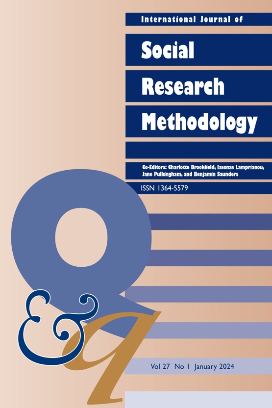Cover image of International Journal of Social Research Methodology