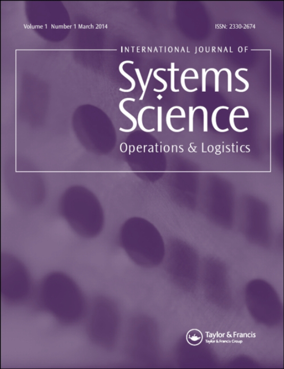 Cover image of International Journal of Systems Science: Operations & Logistics