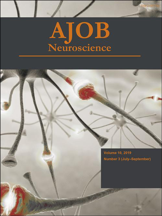 Cover image - AJOB Neuroscience