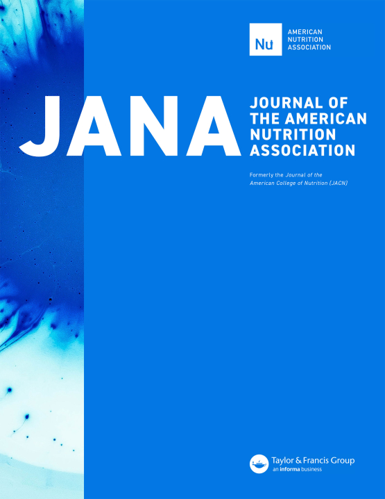 Cover image of Journal of the American Nutrition Association