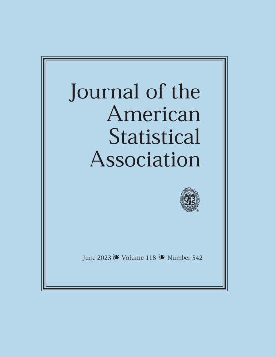 Cover image of Journal of the American Statistical Association