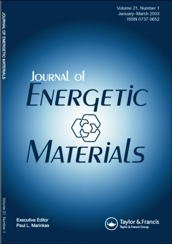 Cover image - Journal of Energetic Materials