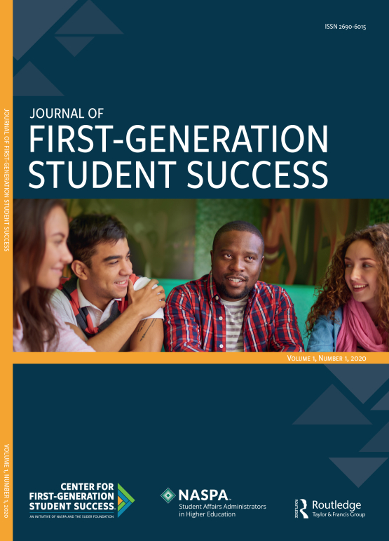 Cover image of Journal of First-generation Student Success