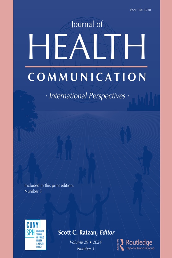 Cover image - Journal of Health Communication