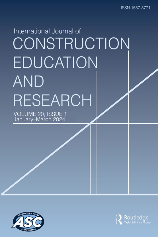 Cover image - International Journal of Construction Education and Research