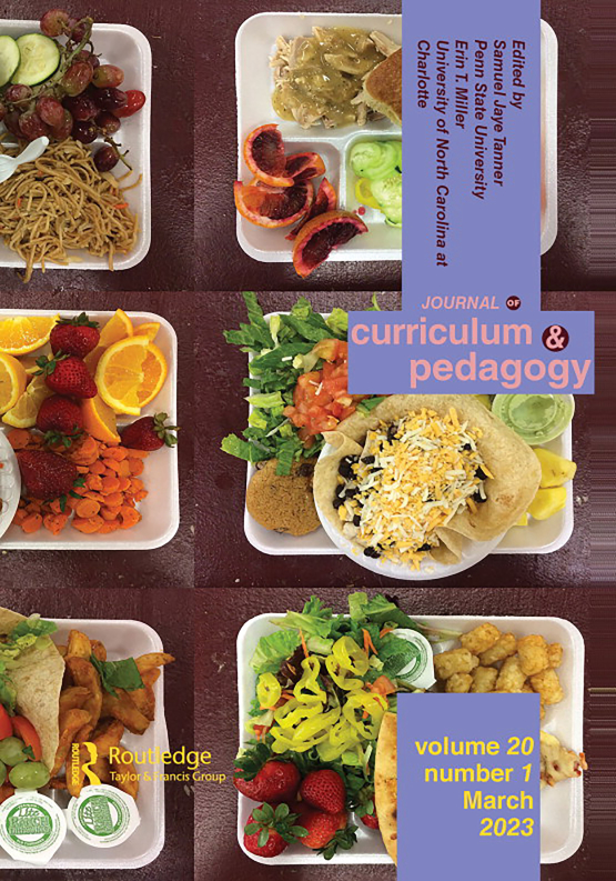 Cover image - Journal of Curriculum and Pedagogy