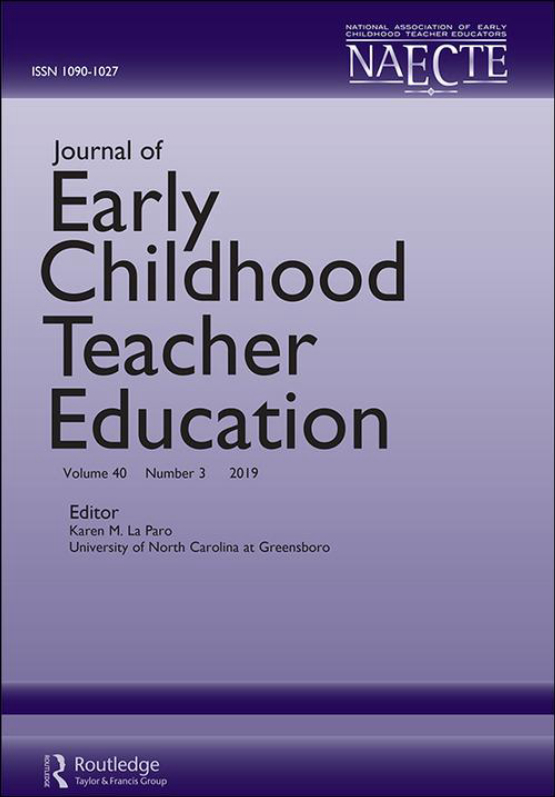 Cover image - Journal of Early Childhood Teacher Education