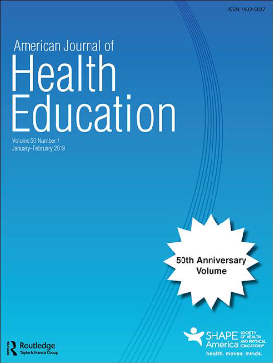 Cover image of American Journal of Health Education