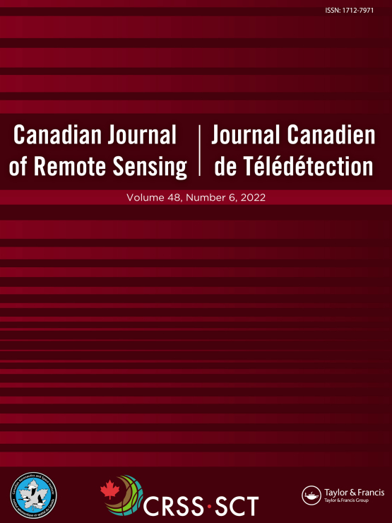 Cover image - Canadian Journal of Remote Sensing