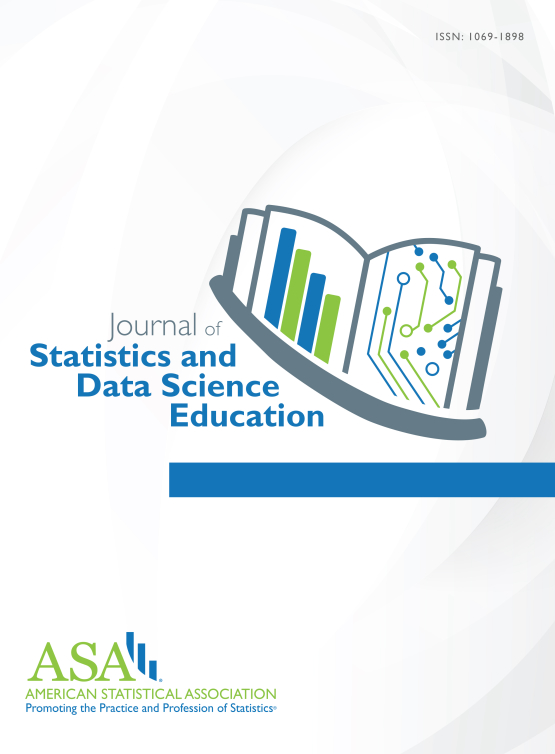 Cover image of Journal of Statistics and Data Science Education