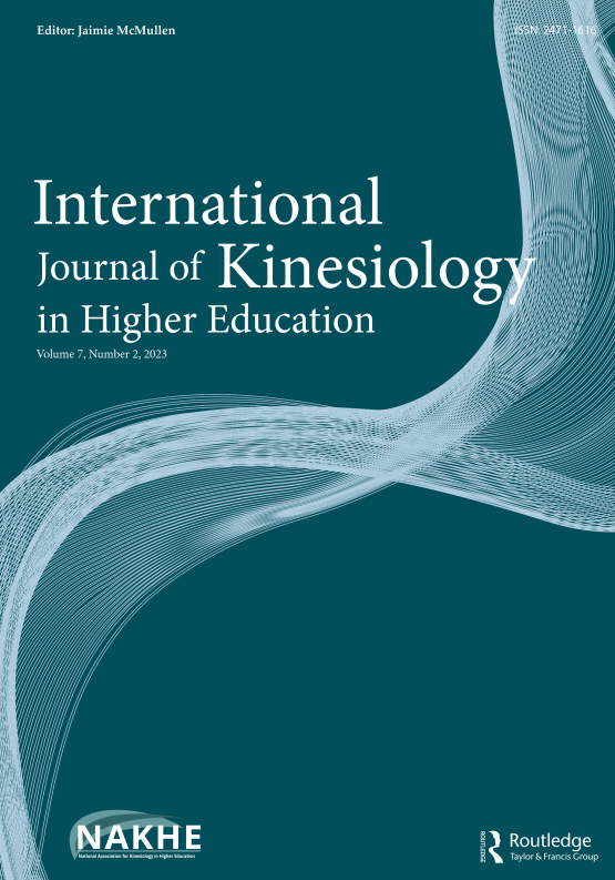Cover image of International Journal of Kinesiology in Higher Education