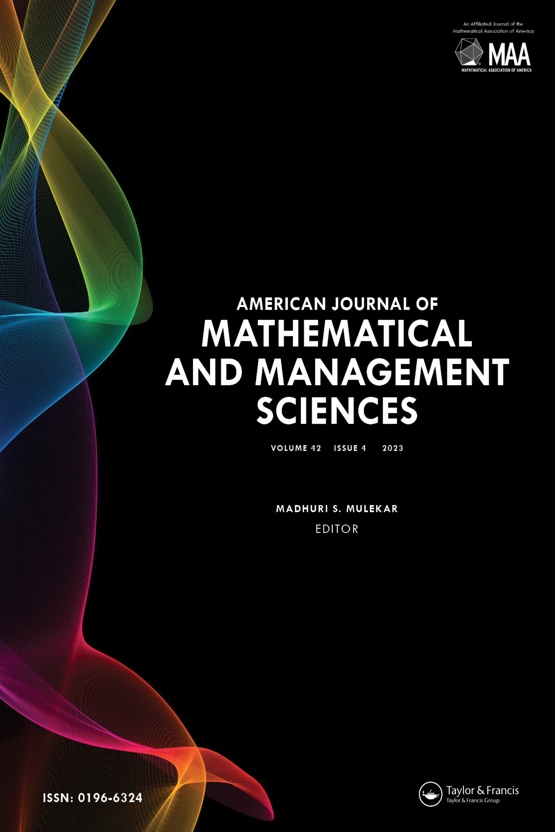 Cover image - American Journal of Mathematical and Management Sciences