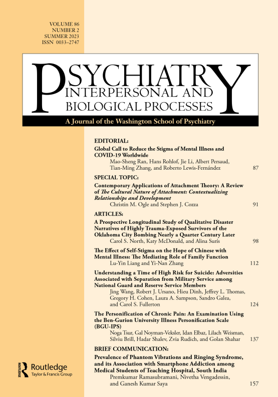 Cover image of Psychiatry