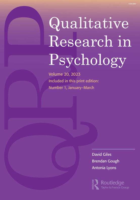 Cover image - Qualitative Research in Psychology