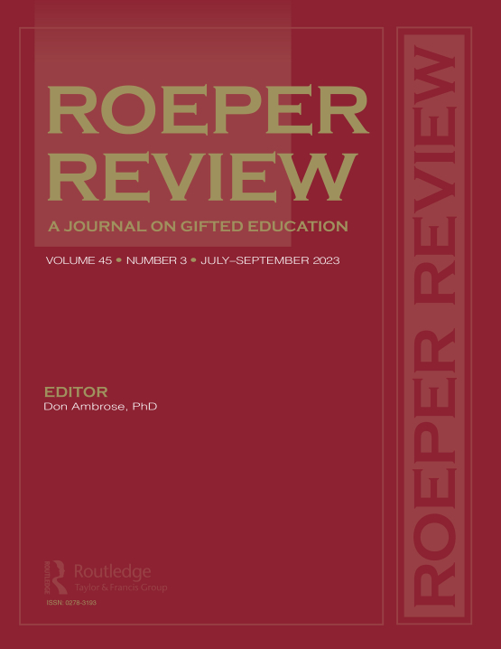 Cover image - Roeper Review