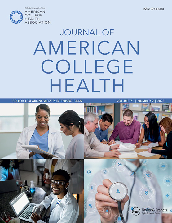 Cover image - Journal of American College Health