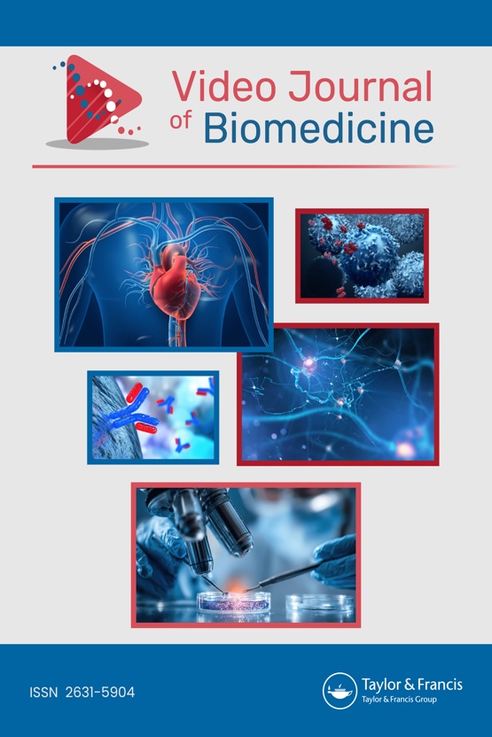 Journal cover: Video Journal of Biomedicine