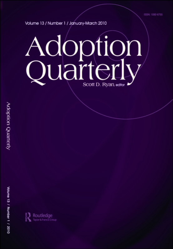 Cover image of Adoption Quarterly