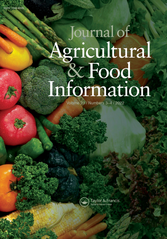 Cover image of Journal of Agricultural & Food Information