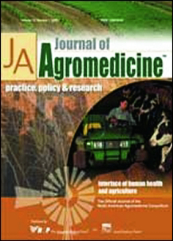 Cover image of Journal of Agromedicine