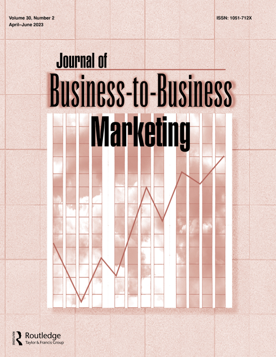 Cover image - Journal of Business-to-Business Marketing
