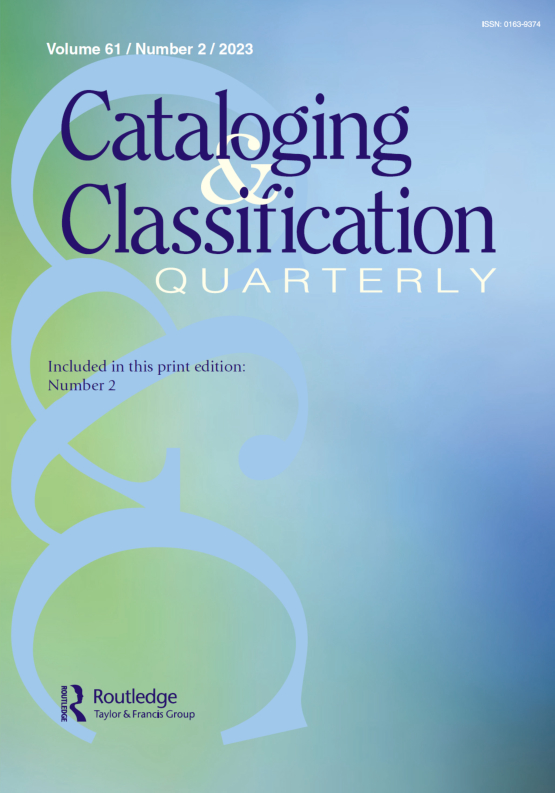 Cover image - Cataloging & Classification Quarterly