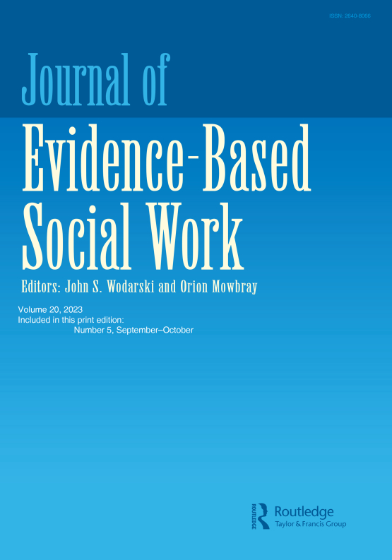 Cover image - Journal of Evidence-Based Social Work