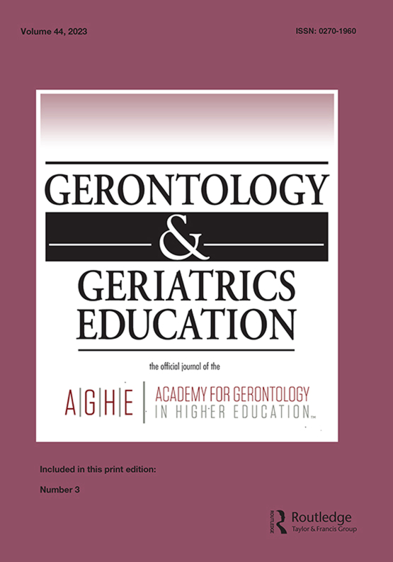 Cover image - Gerontology & Geriatrics Education