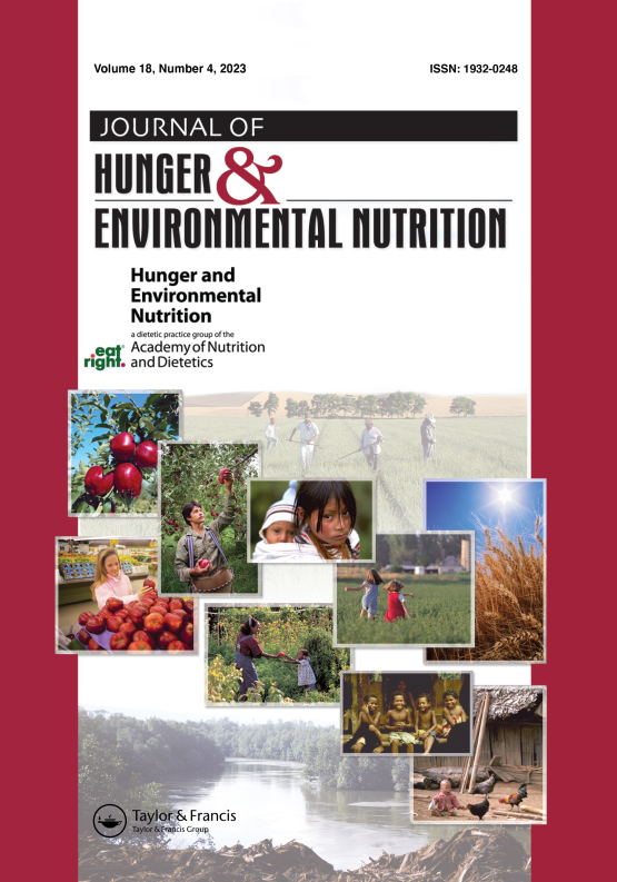Cover image - Journal of Hunger & Environmental Nutrition