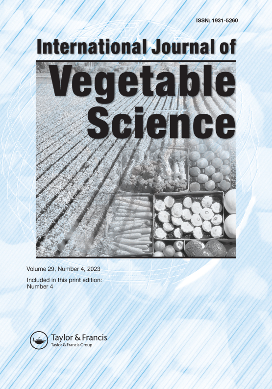 Cover image - International Journal of Vegetable Science