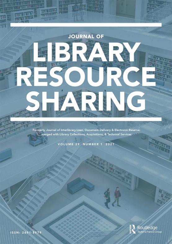 Cover image of Journal of Library Resource Sharing