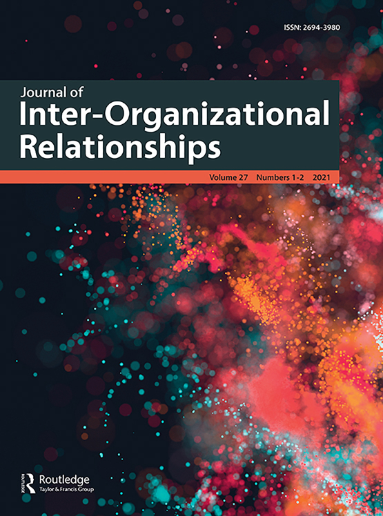 Cover image - Journal of Inter-Organizational Relationships