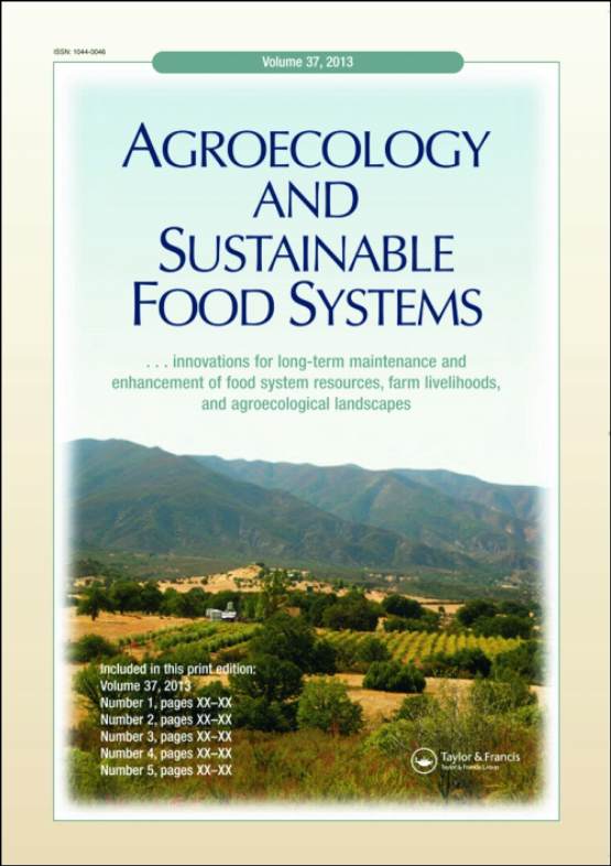 Cover image of Agroecology and Sustainable Food Systems