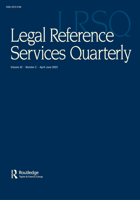 Cover image of Legal Reference Services Quarterly