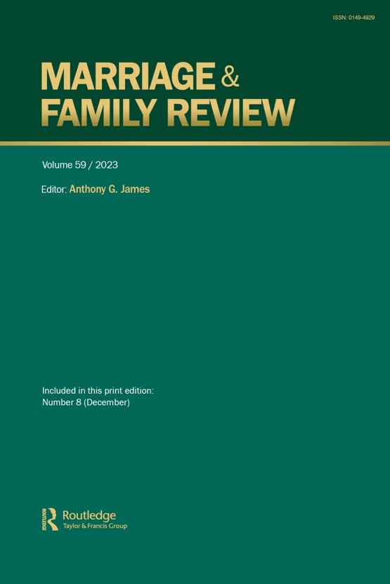 Cover image - Marriage & Family Review