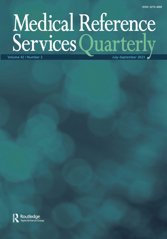 Cover image of Medical Reference Services Quarterly