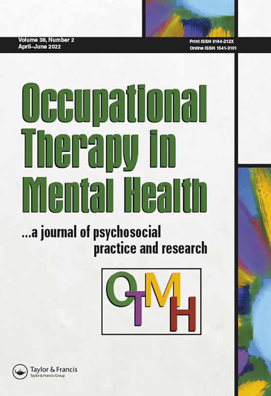 Cover image - Occupational Therapy in Mental Health