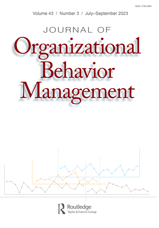 Cover image of Journal of Organizational Behavior Management