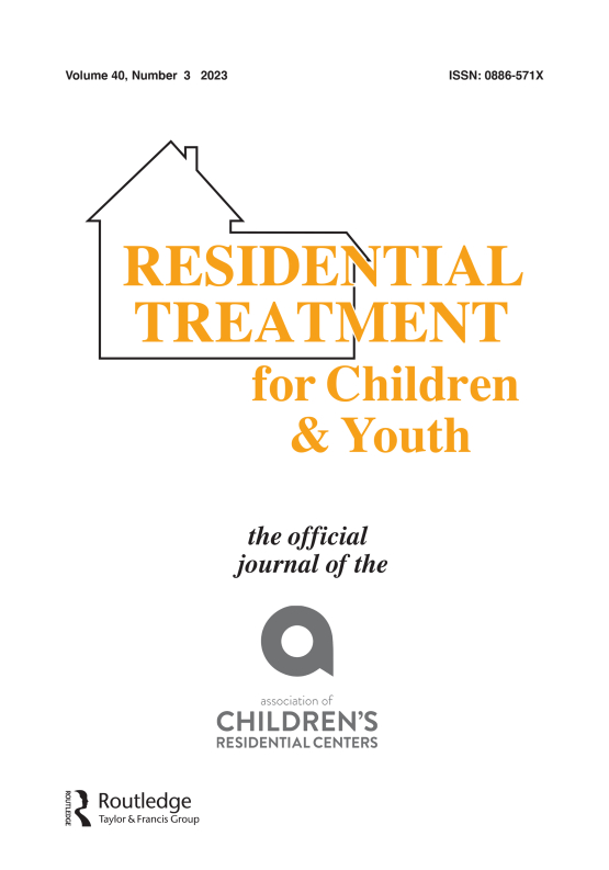 Cover image - Residential Treatment for Children & Youth