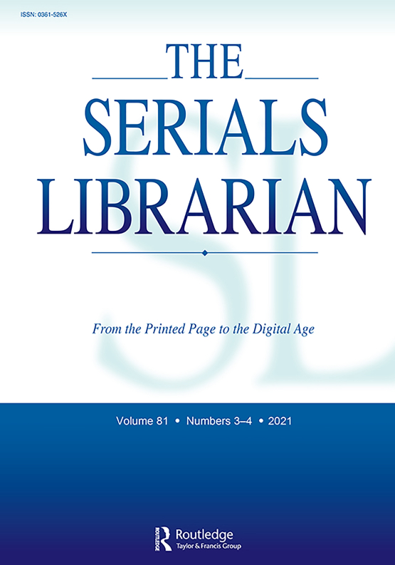 Cover image - The Serials Librarian