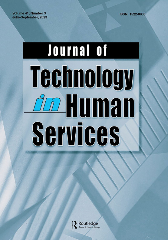 Cover image - Journal of Technology in Human Services