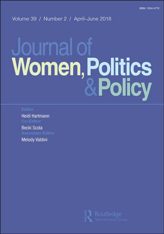 Cover image of Journal of Women, Politics & Policy