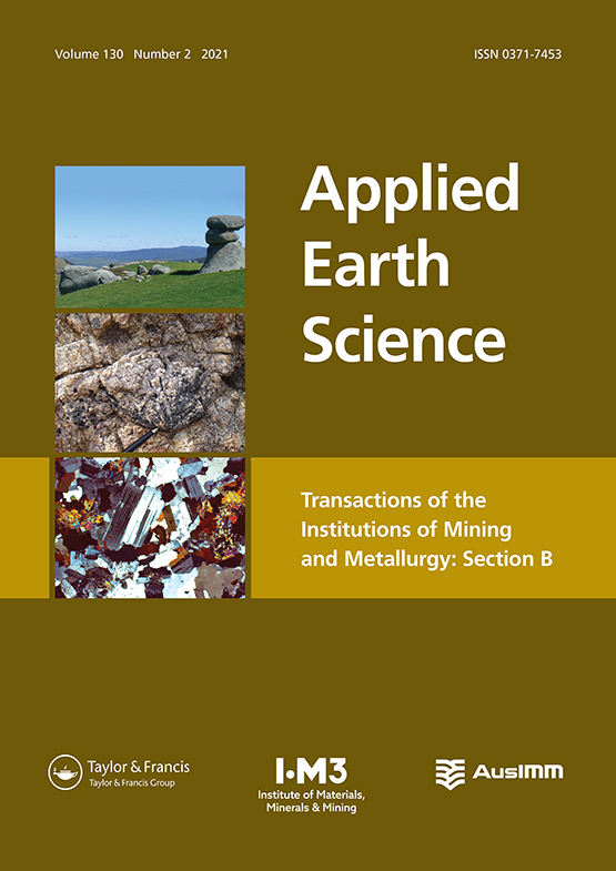 Cover image - Applied Earth Science