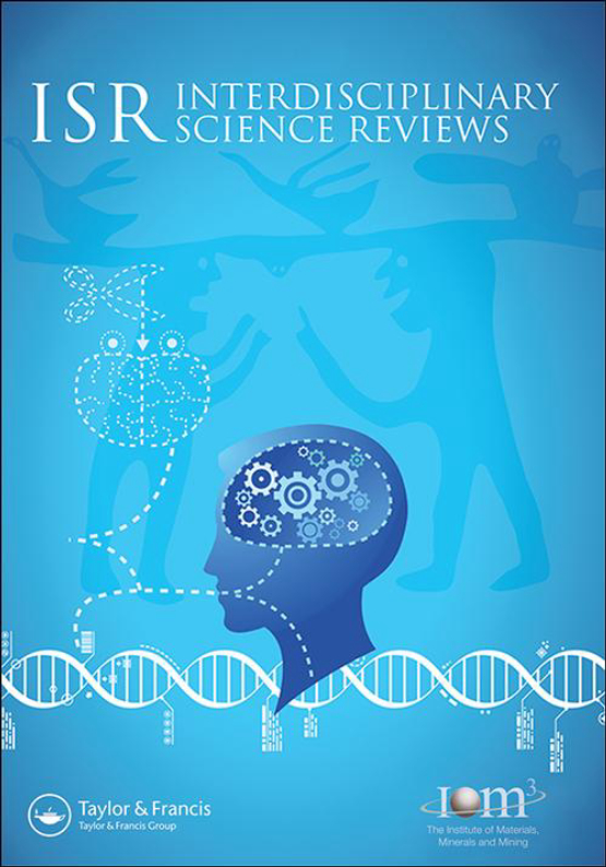Cover image - Interdisciplinary Science Reviews