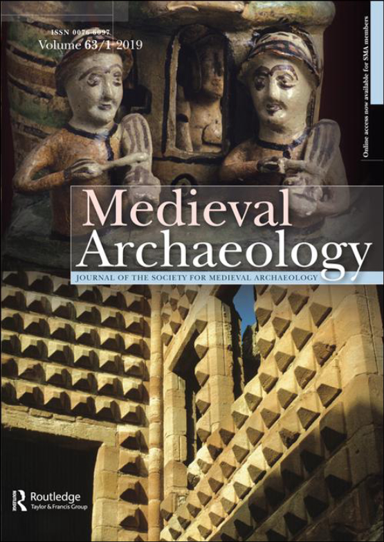 Cover image of Medieval Archaeology