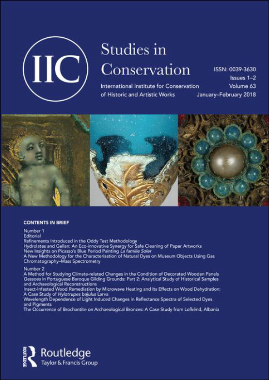 Cover image of Studies in Conservation